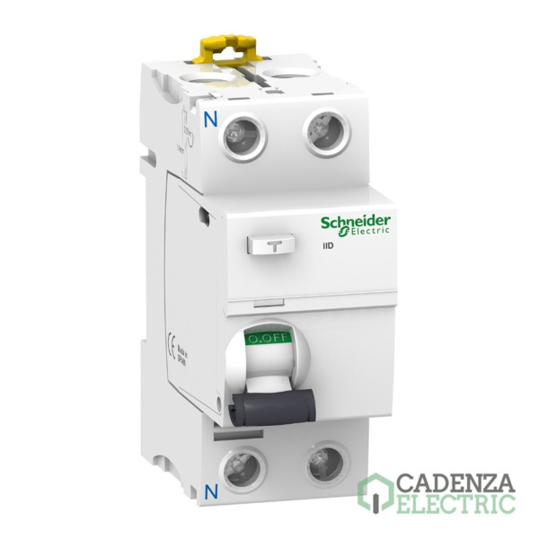 Interruptor diferencial iID 2P 40A 30mA A ref. A9R21240 Schneider Electric
