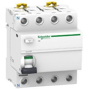 Interruptor diferencial iID - 4P - 100A - 300mA - clase A SI ref. A9R35491 Schneider Electric