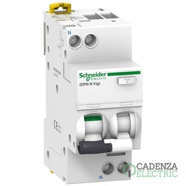 Interruptor diferencial termomagnetico DPN Vigi 1P + N 230V 16A 30mA clase SI ref. A9D33616 Schneider Electric