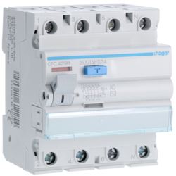 Comprar Interruptor diferencial tipo AC, 4P, 25A, 300mA Hager ref.CFC425M | Precio: 154,187033€
