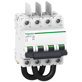 Interruptor en carga especial de CC C60NA-DC - 2P - 20 A - 1000 V ref. A9N61690 Schneider Electric [PLAZO 3-6 SEMANAS]