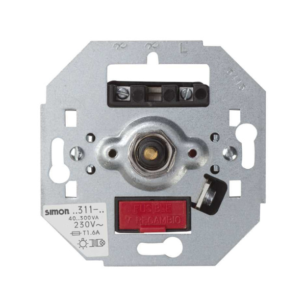INTERRUPTOR-REGULADOR DE LUZ DE 300 W. Simon ref. 75311-39