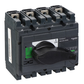 Interruptor-seccionador Compact INS250 - 200 A - 4 polos ref. 31103 Schneider Electric [PLAZO 3-6 SEMANAS]