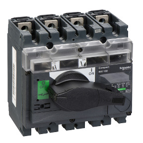 Interruptor-seccionador con corte visible Compact INV100 - 100 A - 4 polos ref. 31161 Schneider Electric [PLAZO 3-6 SEMANAS]