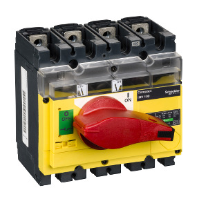 Interruptor-seccionador con corte visible Compact INV100 - 100 A - 4 polos ref. 31181 Schneider Electric [PLAZO 3-6 SEMANAS]