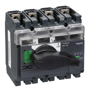Interruptor-seccionador con corte visible Compact INV160 - 160 A - 4 polos ref. 31165 Schneider Electric [PLAZO 3-6 SEMANAS]