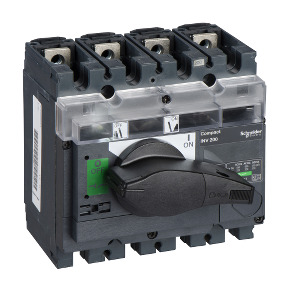 Interruptor-seccionador con corte visible Compact INV200 - 200 A - 4 polos ref. 31163 Schneider Electric [PLAZO 3-6 SEMANAS]