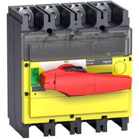 Interruptor-seccionador con corte visible Compact INV400 - 400 A - 4 polos ref. 31191 Schneider Electric [PLAZO 3-6 SEMANAS]