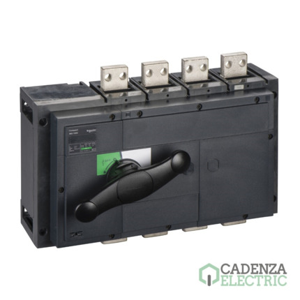Compra interruptor seccionador Interpact INS1000 - 1000 A - 4 pólos ref. 31333 Schneider Electric al mejor precio | Cadenza Electric