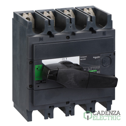 Compra interruptor seccionador Interpact INS630 - 630 A - 4 pólos ref. 31115 Schneider Electric al mejor precio | Cadenza Electric