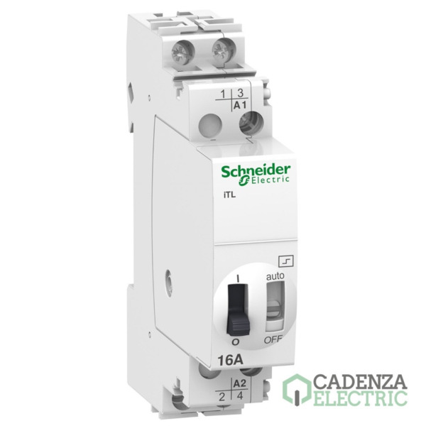 iTL 2P 16A 24VCA 12VCC ref. A9C30112 Schneider Electric