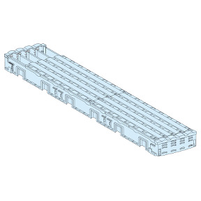 Juego de barras aisladas Powerclip 125 A - 3 polos - longitud 450 mm ref. 4103 Schneider Electric [PLAZO 3-6 SEMANAS]