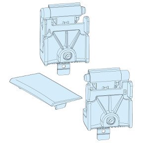 Kit de bisagras de placa frontal (2) ref. 8585 Schneider Electric [PLAZO 3-6 SEMANAS]