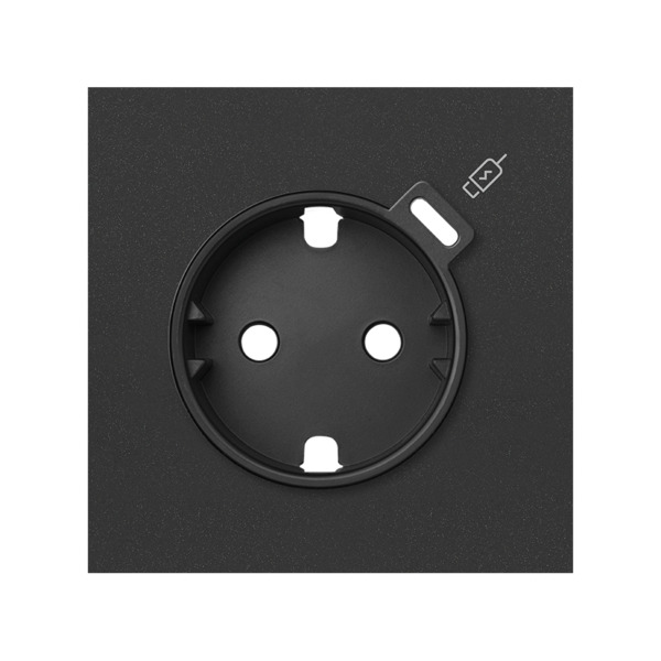 Kit front 1 elem base con cargador USB C Simon ref. 10020137-238