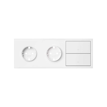 Comprar Kit front 3 elementos 2 bases + 2 teclas Simon ref. 10020310-230 al mejor precio | Cadenza Elecric