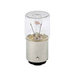 Lámpara incandescente transparente para señalización c/base ba 15d-110-160V 6 w ref. DL1BA160 Schneider Electric [PLAZO 8-15 DIA