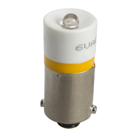 Lámpara led naranja para señalización con base BA9s - 6 V 1,2 w ref. DL1CD0065 Schneider Electric [PLAZO 3-6 SEMANAS]