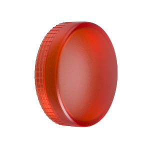 Lente plana roja para piloto luminoso circular ø 22 con led integrado ref. ZBV0143 Schneider Electric [PLAZO 3-6 SEMANAS]