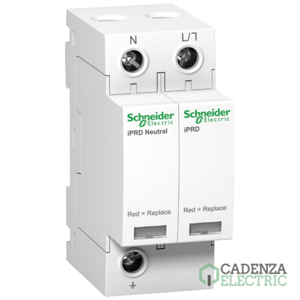 Limitador de sobretensiones transitorias tipo 2 señal; Acti9 iPRD65r; 1PN; 65 kA ref. A9L65501 Schneider Electric