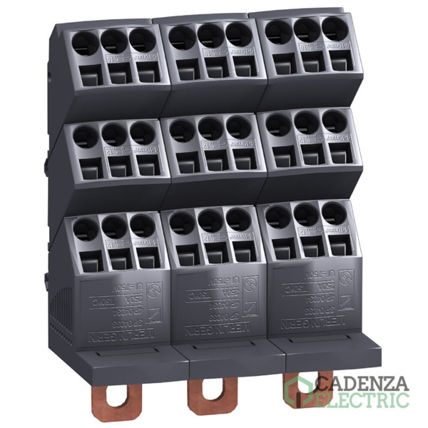 Linergy DP 3P 250A 9 SalidasxFase ref. LVS04033 Schneider Electric