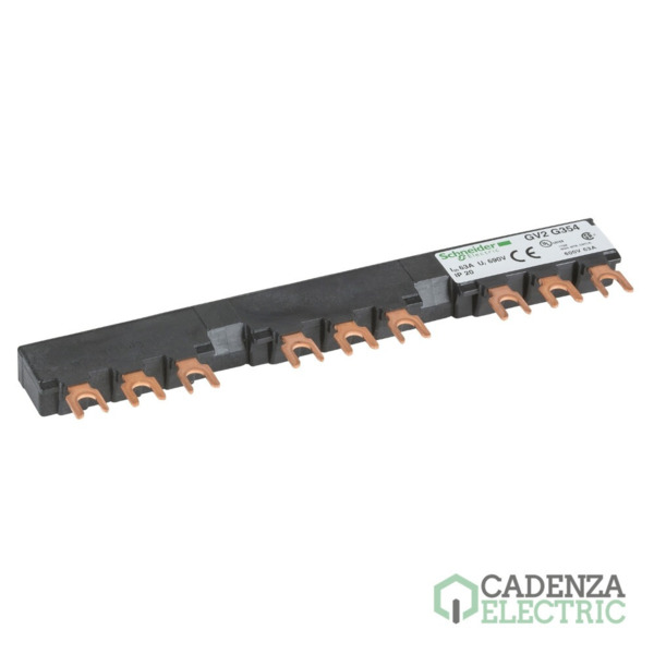 Linergy FT - Juego de barras de peine - 63 A - 3 derivaciones - paso de 54 mm ref. GV2G354 Schneider Electric