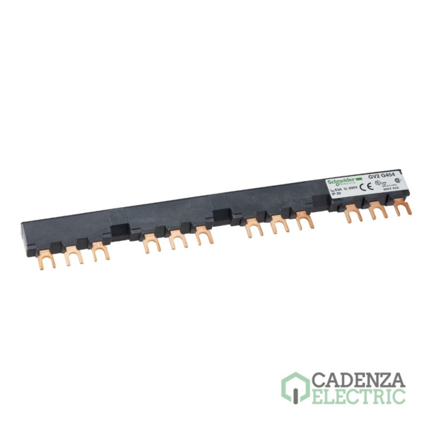 Linergy FT - Juego de barras tripolares - 63 A - 4 derivaciones - paso de 54 mm ref. GV2G454 Schneider Electric