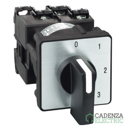 Compra Llave conmutador levas 3 pos + 0 1 polo 12a ref. K1C003QLH Schneider Electric al mejor precio | Cadenza Electric