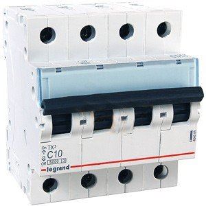 Comprar Magnetotermico Legrand 4P | 40A | CurvaC | 6 kA de poder de corte al mejor precio | Cadenza Electric