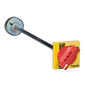 Mando rotativo prolongado frontal - rojo/amarillo - para INS250 & INV100…250 ref. LV431051 Schneider Electric [PLAZO 3-6 SEMANAS