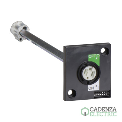 Compra Mando rotativo prolongado lateral negro para INS40-160 ref. 28943 Schneider Electric al mejor precio | Cadenza Electric