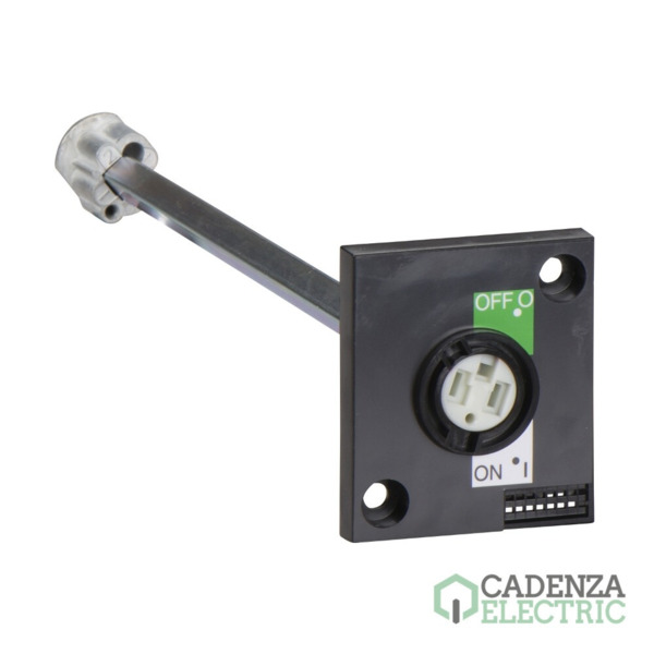 Mando rotativo prolongado lateral negro para INS40-160 ref. 28943 Schneider Electric