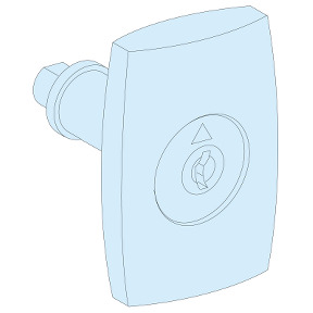 Maneta G IP55, longitud 60 mm, + 2 llaves n.o 405 ref. 8936 Schneider Electric [PLAZO 3-6 SEMANAS]