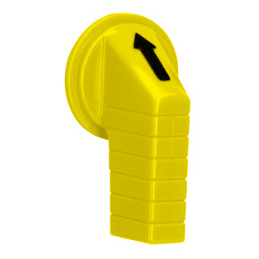 maneta selector amarilla con flecha hacia arriba para selector Ø30 ref. 9001Y24 Schneider Electric [PLAZO 3-6 SEMANAS]