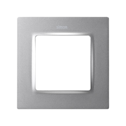 Comprar MARCO 1 ELEM. ALUMINIO Simon ref. 8200617-093 al mejor precio | Cadenza Elecric