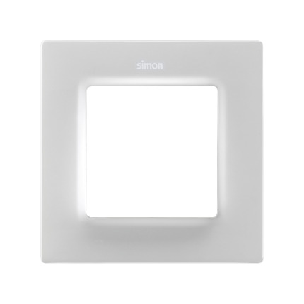 Comprar MARCO 1 ELEM. BLANCO MATE   Simon ref. 8200617-090 al mejor precio | Cadenza Elecric