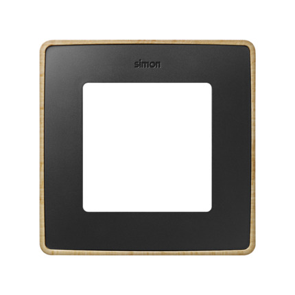 Comprar MARCO 1 ELEM. NEGRO MATE base Haya Simon ref. 8201610-370 al mejor precio | Cadenza Elecric