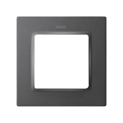 Comprar MARCO 1 ELEM. TITANIO Simon ref. 8200617-096 al mejor precio | Cadenza Elecric