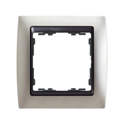 Comprar MARCO 1 ELEM.ALUMINIO MATE /ZOC.GRAFITO Simon ref. 82814-33 al mejor precio | Cadenza Elecric