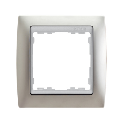 Comprar MARCO 1 ELEM.ALUMINO MATE /ZOC.ALUMINIO Simon ref. 82914-33 al mejor precio | Cadenza Elecric