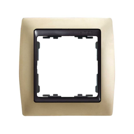 Comprar MARCO 1 ELEMEN.CAVA MATE /ZOCALO GRAFITO Simon ref. 82814-34 al mejor precio | Cadenza Elecric