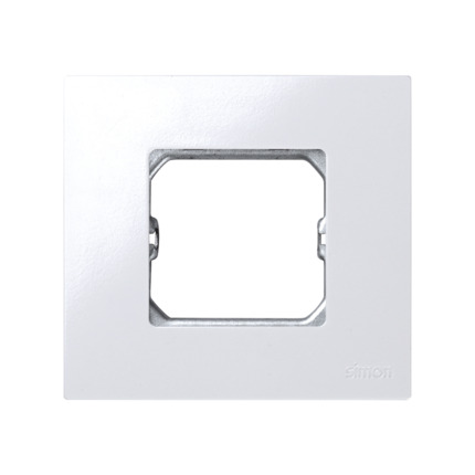 Comprar MARCO 1 ELEMENTO COMPACTO BLANCO Simon ref. 2700610-030 al mejor precio | Cadenza Elecric