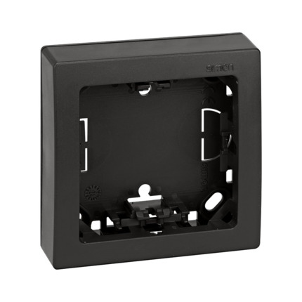 Comprar MARCO 1 ELEMENTO  (GRAFITO) Simon ref. 73610-62 al mejor precio | Cadenza Elecric