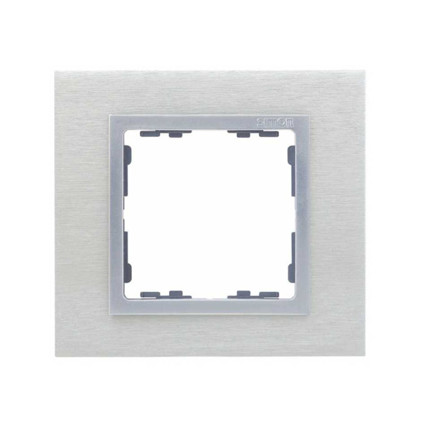MARCO 1 ELEMENTO NATURE INOX MATE ALUMINIO Simon ref. 82917-34