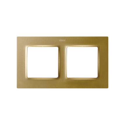 Comprar MARCO 2 ELEM. ORO Simon ref. 8200627-095 al mejor precio | Cadenza Elecric