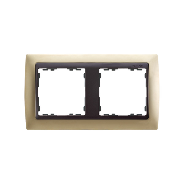 MARCO 2 ELEMEN.CAVA MATE /ZOCALO GRAFITO Simon ref. 82824-34