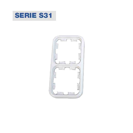 comprar MARCO 2 ELEMENTO S-31 BLANCO NIEVE RETRACTILADO  precio 4,09