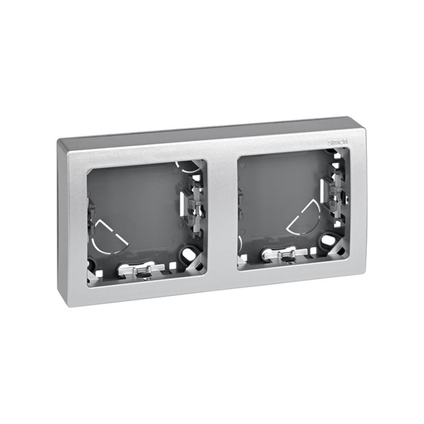 MARCO 2 ELEMENTOS (ALUMINIO) Simon ref. 73620-63