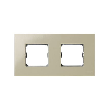 Comprar MARCO 2 ELEMENTOS COMPACTO MARFIL Simon ref. 2700620-031 al mejor precio | Cadenza Elecric