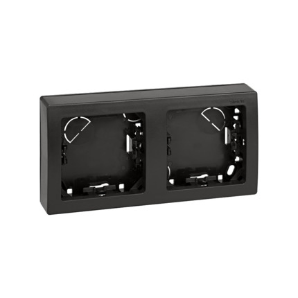 Comprar MARCO 2 ELEMENTOS (GRAFITO) Simon ref. 73620-62 al mejor precio | Cadenza Elecric