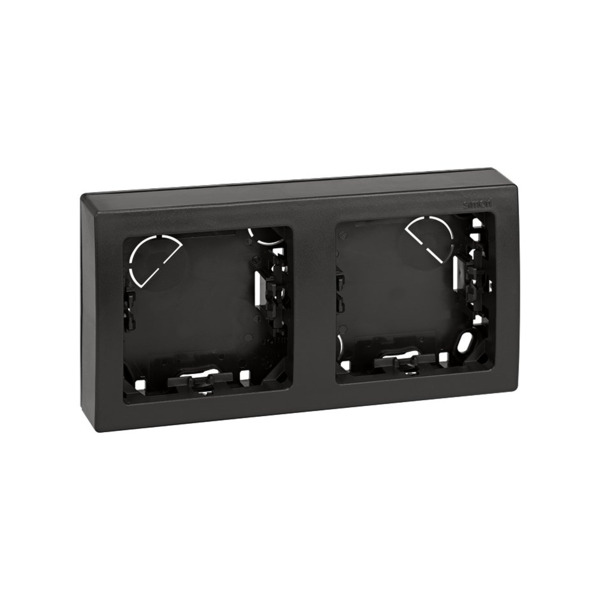 MARCO 2 ELEMENTOS (GRAFITO) Simon ref. 73620-62